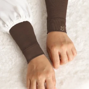 Hijrah Handsock In Chocolate